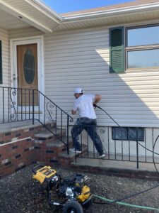 Deck stain and  Power washing 